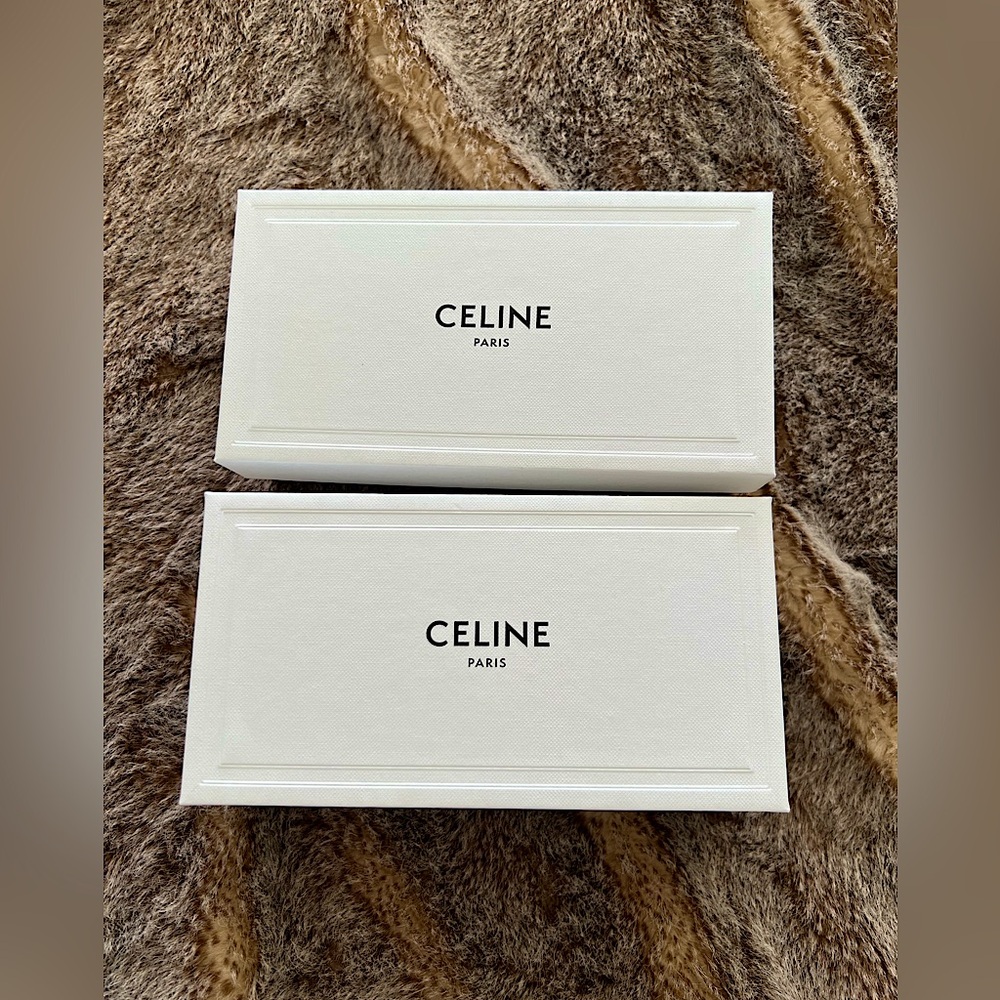 🆕 Celine Paris Sunglasses Boxes - Set of 2 - Picture 2 of 8
